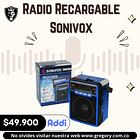 Radio Recargable Sonivox Multibandas Fm/am 1