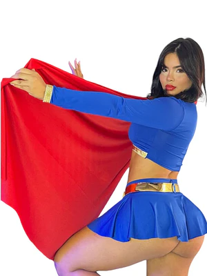 Disfraz Erótico Super Girl