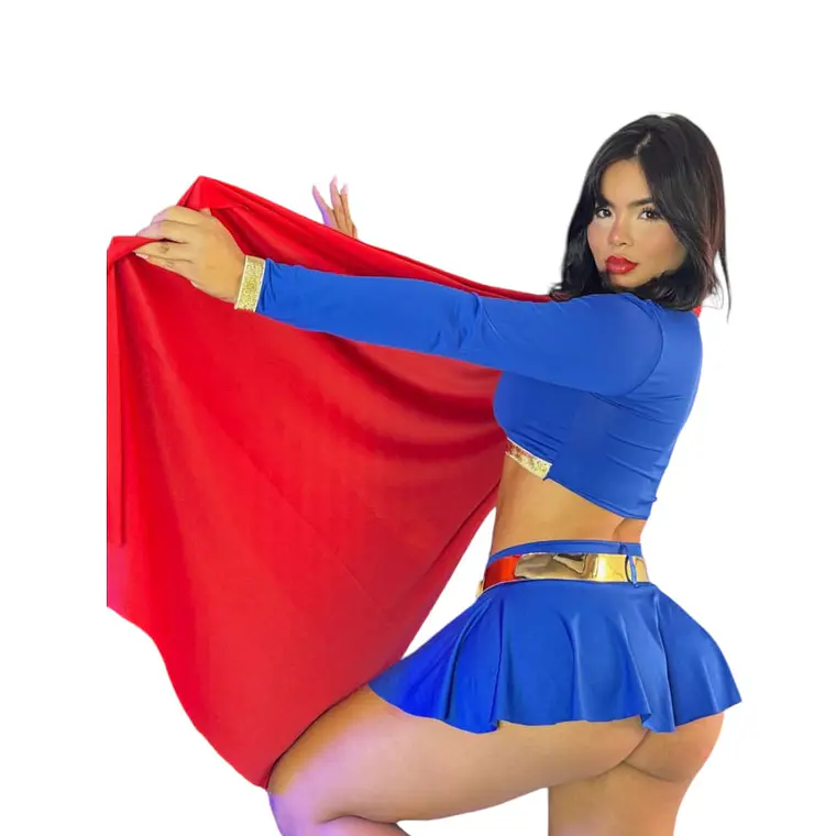 Disfraz Erótico Super Girl 2