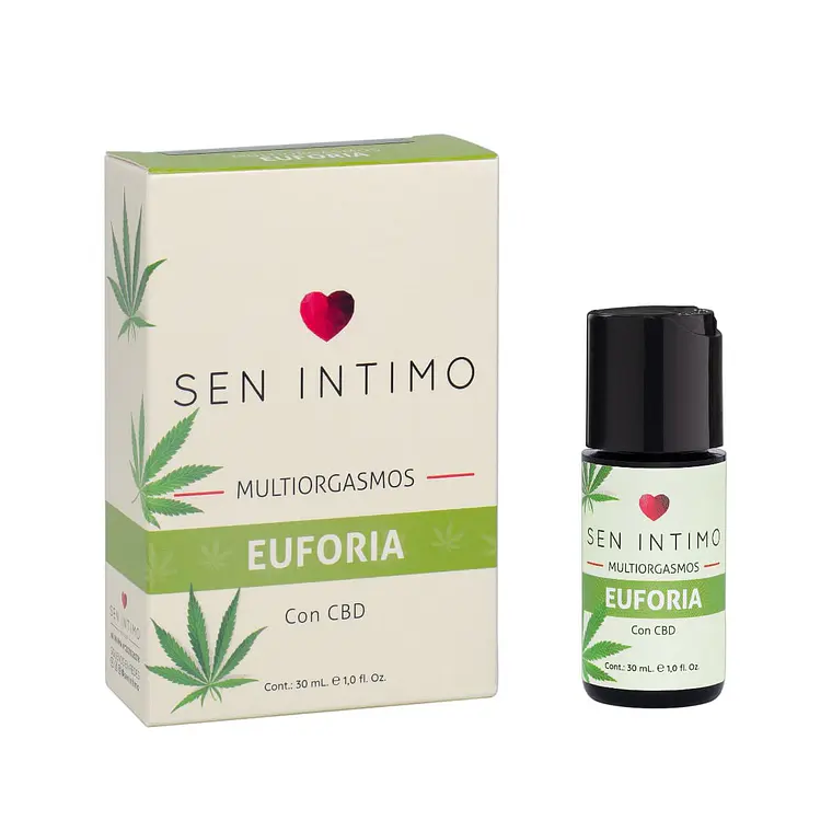 Lubricante Multiorgasmos Euforia con CBD x30ml Sen Intimo 1