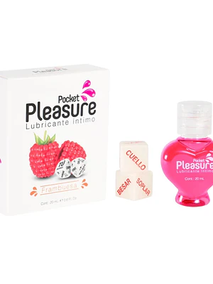 Lubricante Int. + Dados Eróticos x20ml by Pocket Pleasure