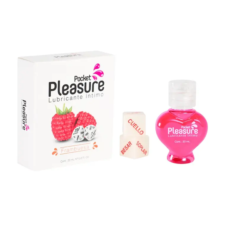 Lubricante Int. + Dados Eróticos x20ml by Pocket Pleasure 1
