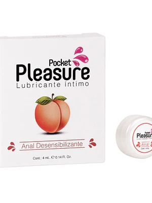 Lubricante Intimo Anal Desensibilizante x4ml Pocket Pleasure