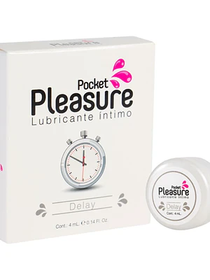Lubricante Intimo Delay x4ml by Pocket Pleasure