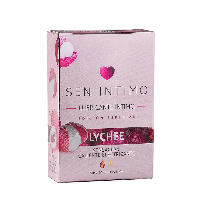 Lubricante Int. Lychee Sens. Caliente Electrizante x30ml 1