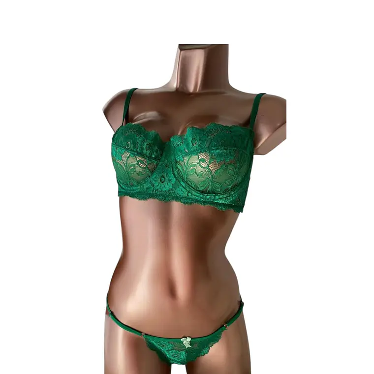 Conjunto de Lencería encaje- Set Arya 1