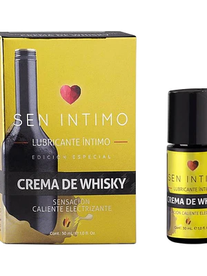 Lubricante Intimo Crema de Whisky Caliente/Electrizante x30ml