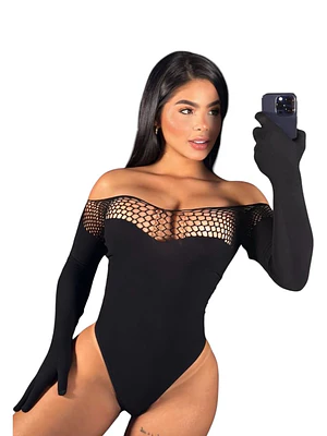 Body Entero Guantes