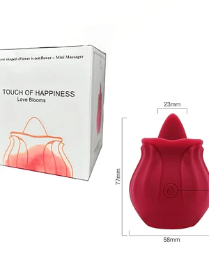 Vibrador Rosa Lengua