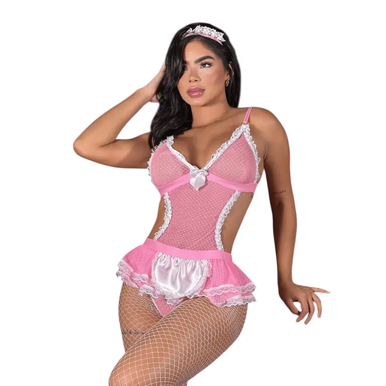 Disfraz Erótico Mucama Body 1