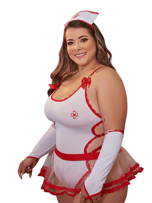 Disfraz Erótico Enfermera Body XL