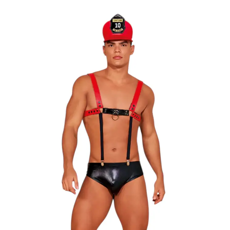 Disfraz Erótico Bombero Sexy 1