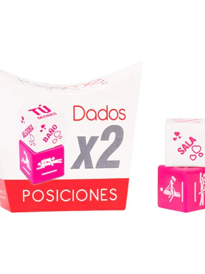 Dados Eróticos Posiciones x2