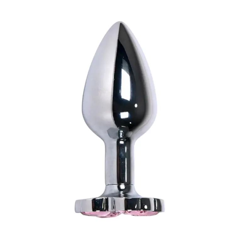 Plug Anal Trébol Gema Rosa Talla S 2