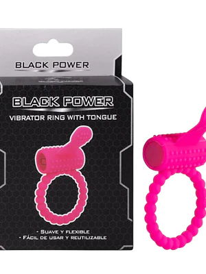 Anillo Vibrador Ring With Tongue