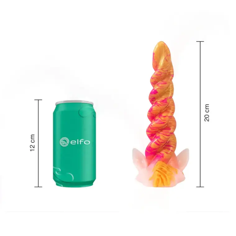 Dildo Dickornio Pequeño Rose Gold 3