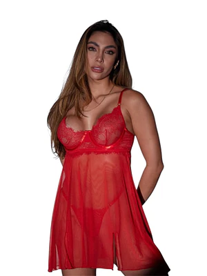 Baby Doll Encaje Any 