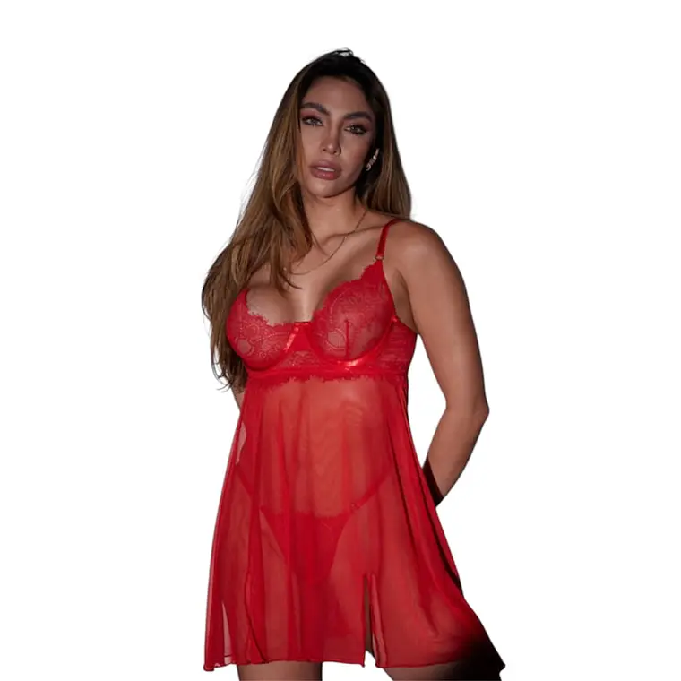 Baby Doll Encaje Any  1