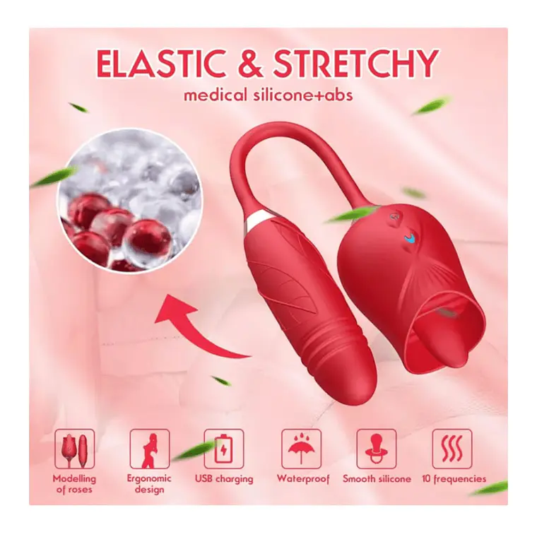 Estimulador Lengua Rosa 4