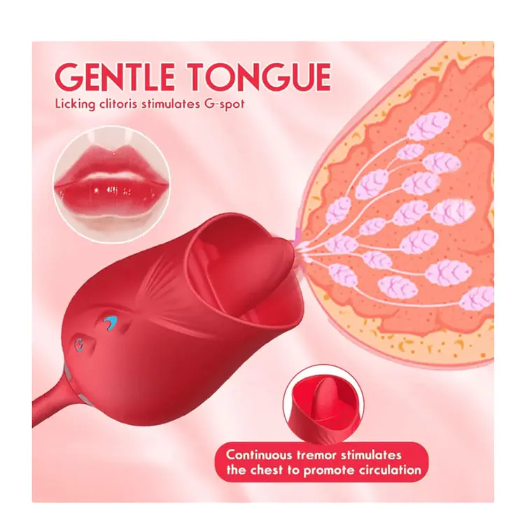 Estimulador Lengua Rosa 5