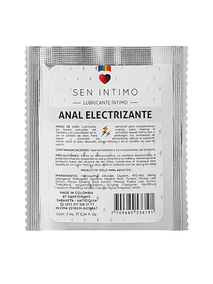 Lubricante Sachet Anal Electrizante x7ml