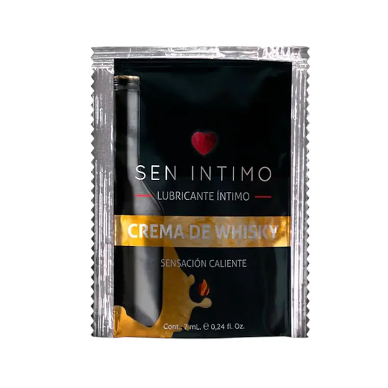 Lubricante Sachet Crema de Whisky x7ml 1