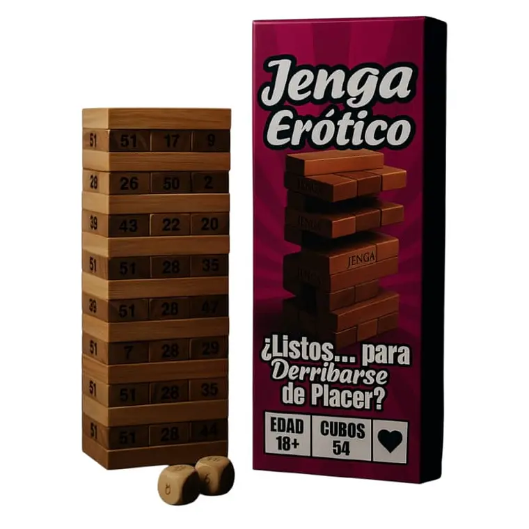Juego Erótico Jenga 1