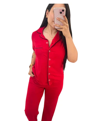 Pijama Camisa Pantalón
