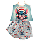 Pijama Short Tiras - Miniatura 1