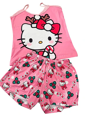 Pijama Short Tiras