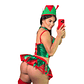 Disfraz Erótico Elfo Navidad - Miniatura 2