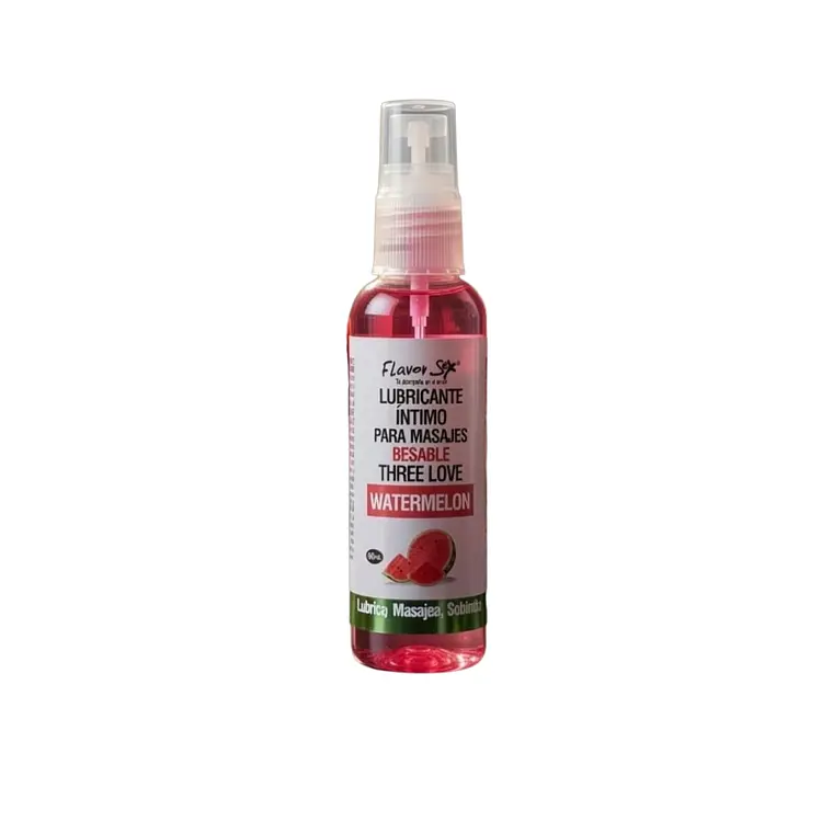Lubricante Para Masajes Besable Three Love  x60ml Flavor 2