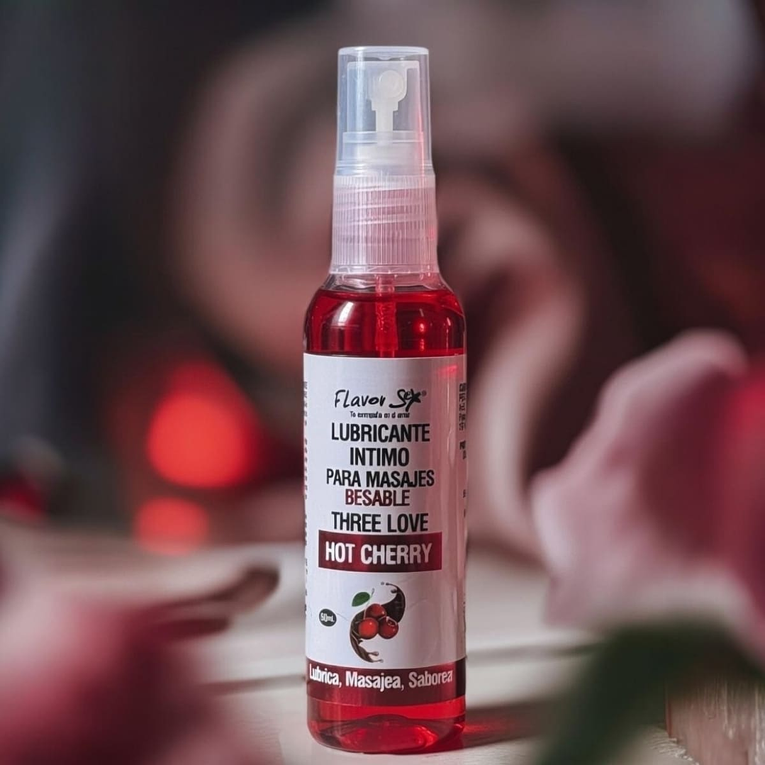 Lubricante Para Masajes Besable Three Love  x60ml Flavor 4