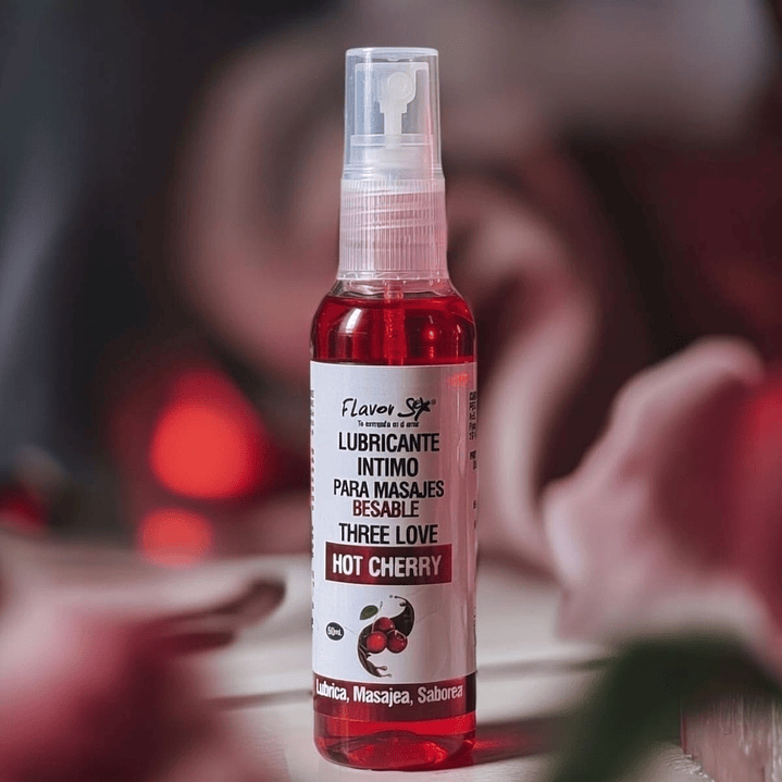 Lubricante Para Masajes Besable Three Love  x60ml Flavor 4