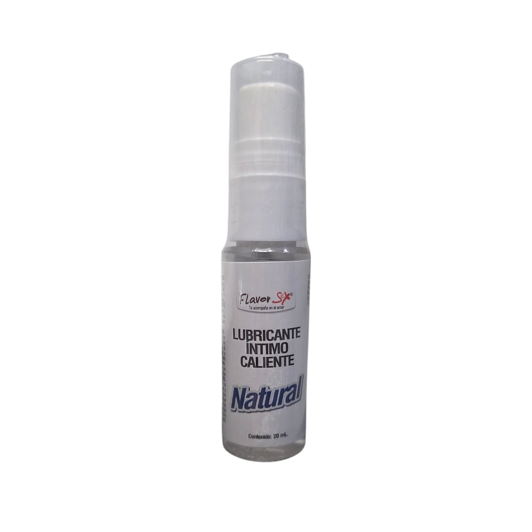 Lubricante Caliente Natural X20 Flavor 1