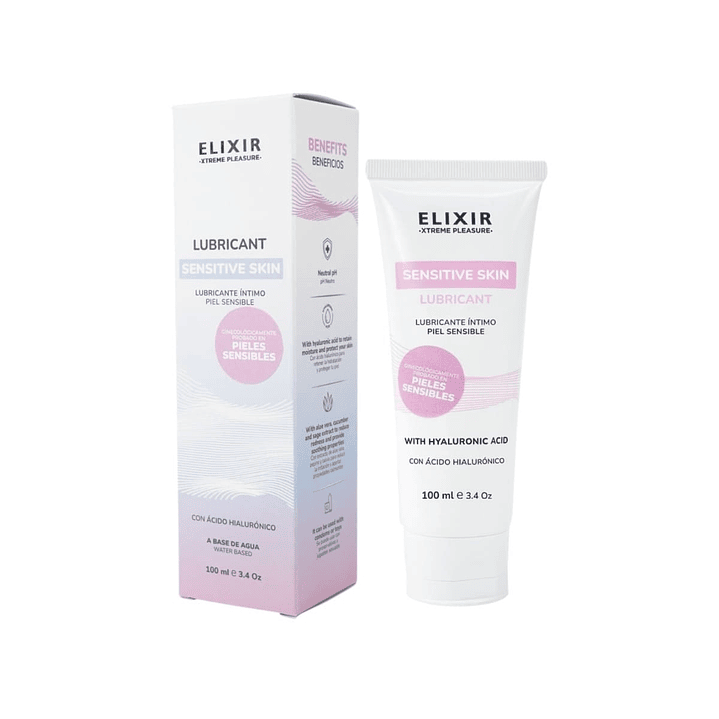 Lubricante Intimo Piel Sensible de Elixir X100ml 2