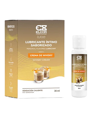 Lubricante Saborizado Crema de Whisky Elixir X30ml