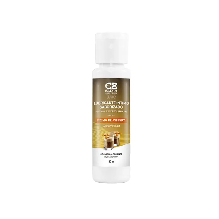 Lubricante Saborizado Crema de Whisky Elixir X30ml 2