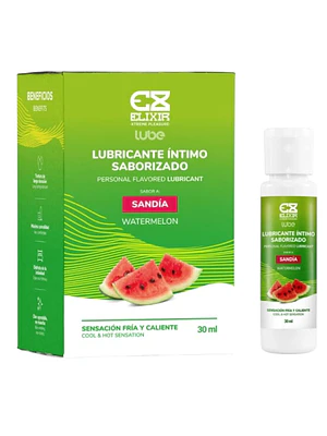Lubricante Saborizado Sandía Elixir X30ml 