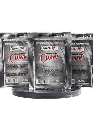 Lubricante Cum Sachet X5ml Flavor 