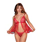 Baby Doll Bolero Rojo - Miniatura 1