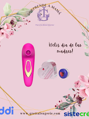 Massageador Clítoris + Multiorgasmo X10ml 