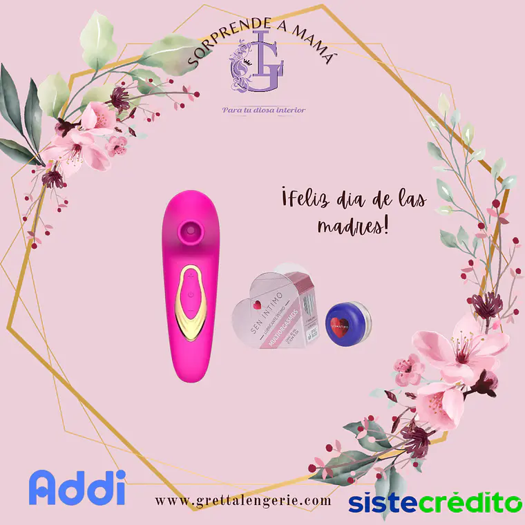 Massageador Clítoris + Multiorgasmo X10ml  1