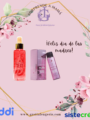 Splash Sexy + Lubricante Neutro con Ácido Hialurónico 