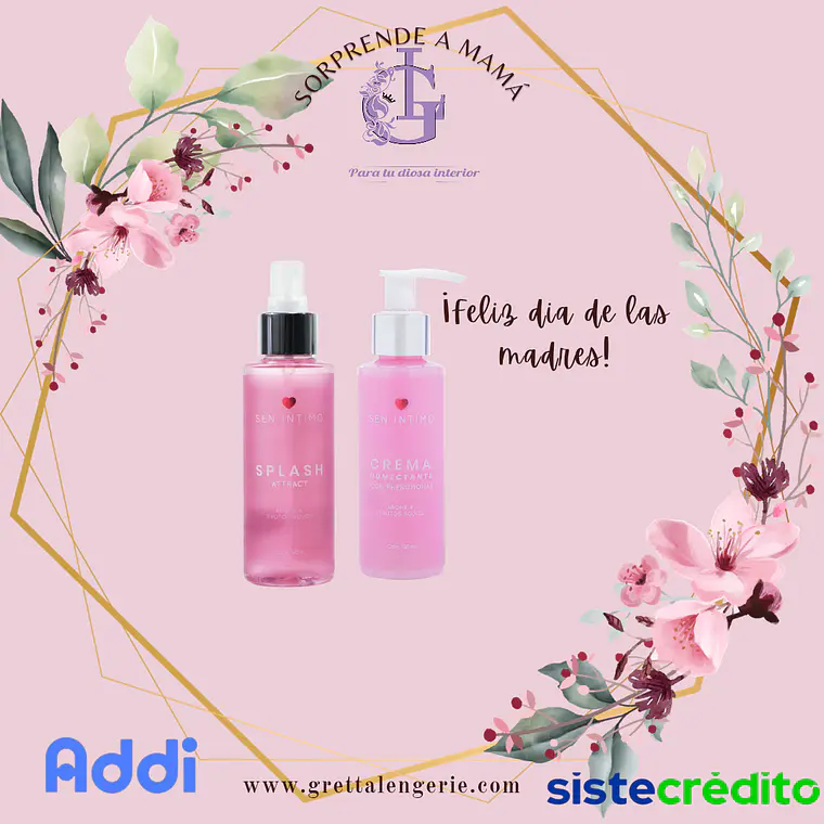 Splash + Crema Humectante Frutos Rojos  1