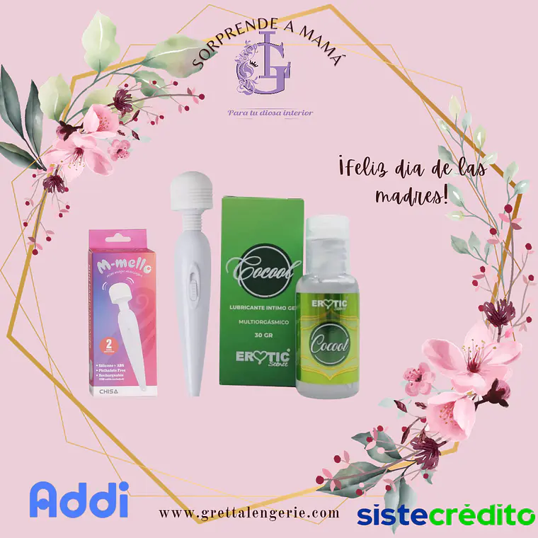 Massageador Mini + Multiorgasmos Orgasmix Cool X30ml 1