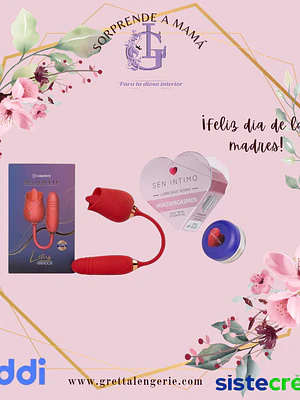 Vibrador Bala Lotus + Multiorgasmo X10ml