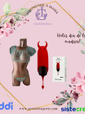 Set Karina Talla S + Bala Vibradora Devol