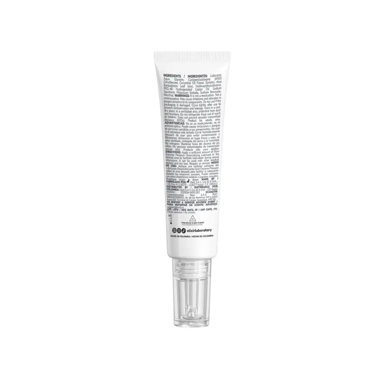 Elixir Anesty Lubricante íntimo Anal Desensibilizante X30ml 2