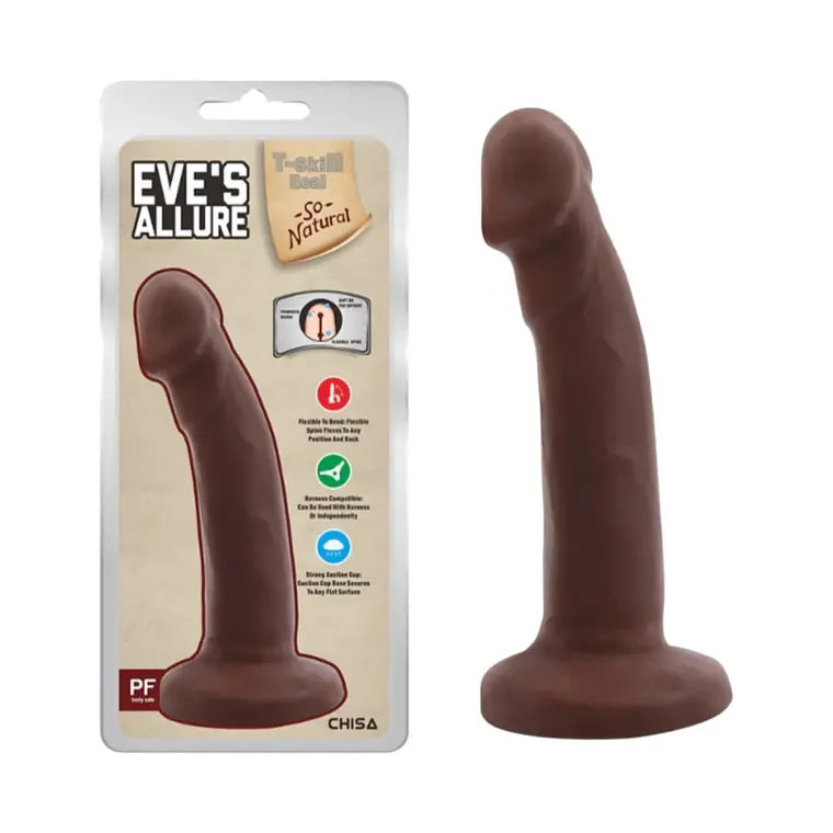Dildo Eve's Allure Brown 1